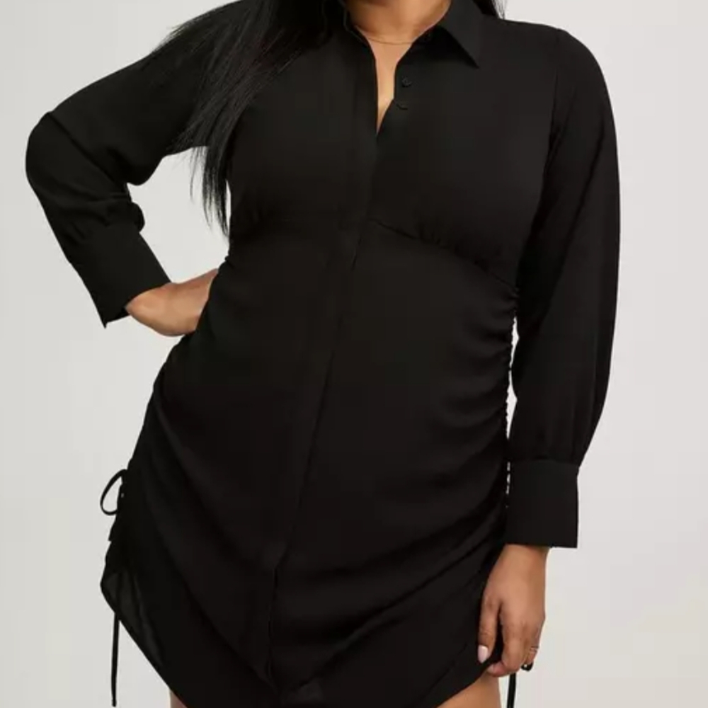 TORRID Black Long Sleeve Dress